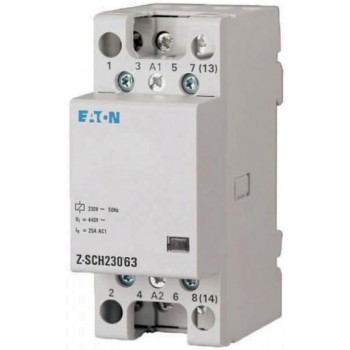 Контактор модульный Eaton Z-SCH230/63-20, 2 Н.О.